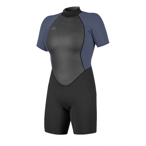 Wetsuit WMN Oneill 2023 REACTOR-2 2mm BZ S/S BLK/MIST - 14