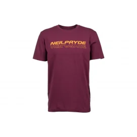Koszulka krótki rekaw NeilPryde WS Men T-shirt bordowa - M