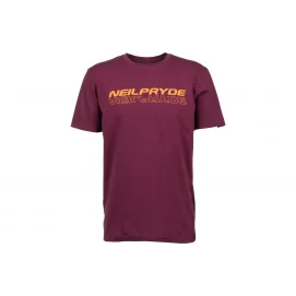 Koszulka krótki rekaw NeilPryde WS Men T-shirt bordowa - S