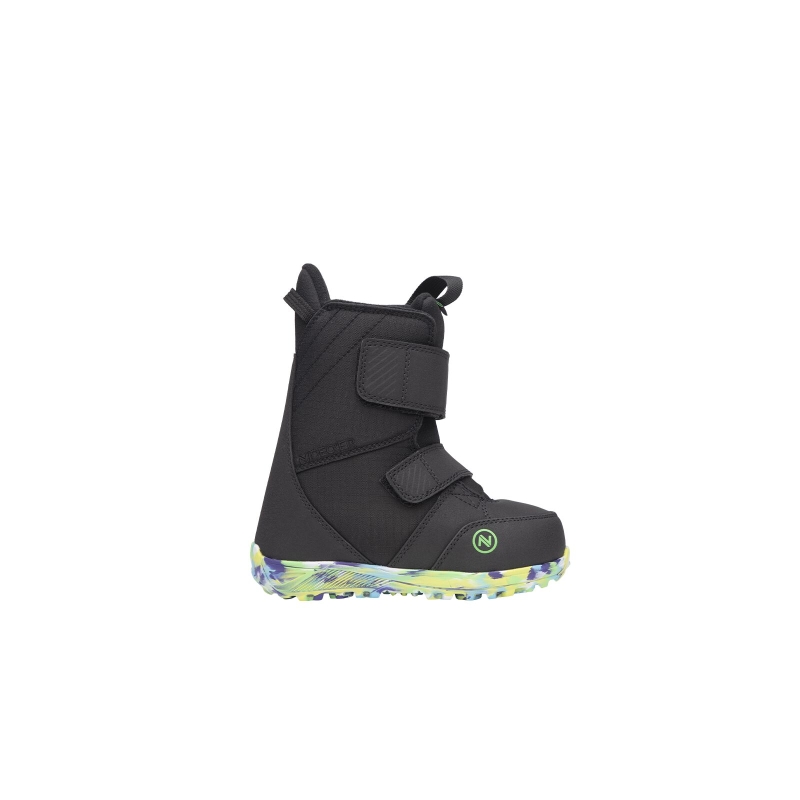 Buty snowboardowe dziecięce Nidecker 2025 Micron Mini Black 1011C