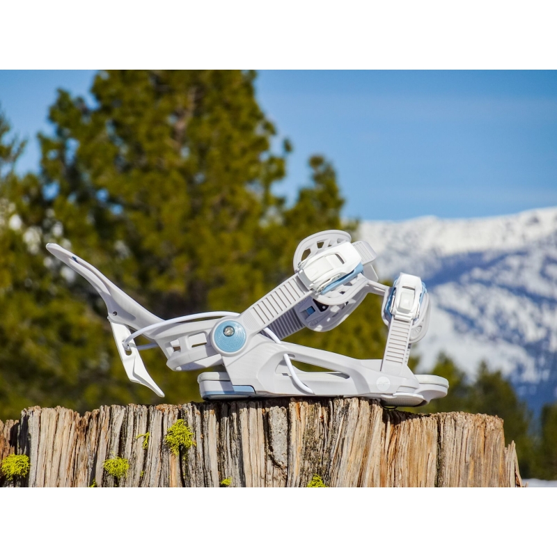 Wiązania snowboardowe damskie Flow 2024 Mayon Gray S