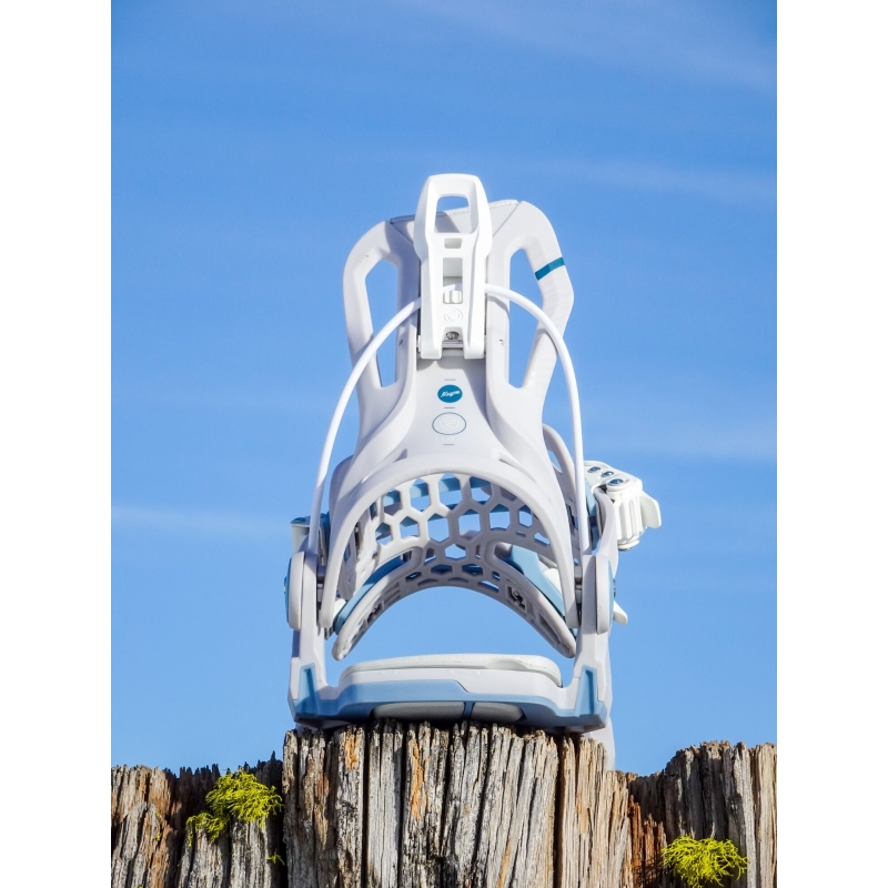 Wiązania snowboardowe damskie Flow 2024 Mayon Gray S