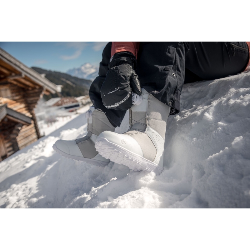 Buty snowboardowe damskie Nidecker 2025 Sierra W White/Gray 110