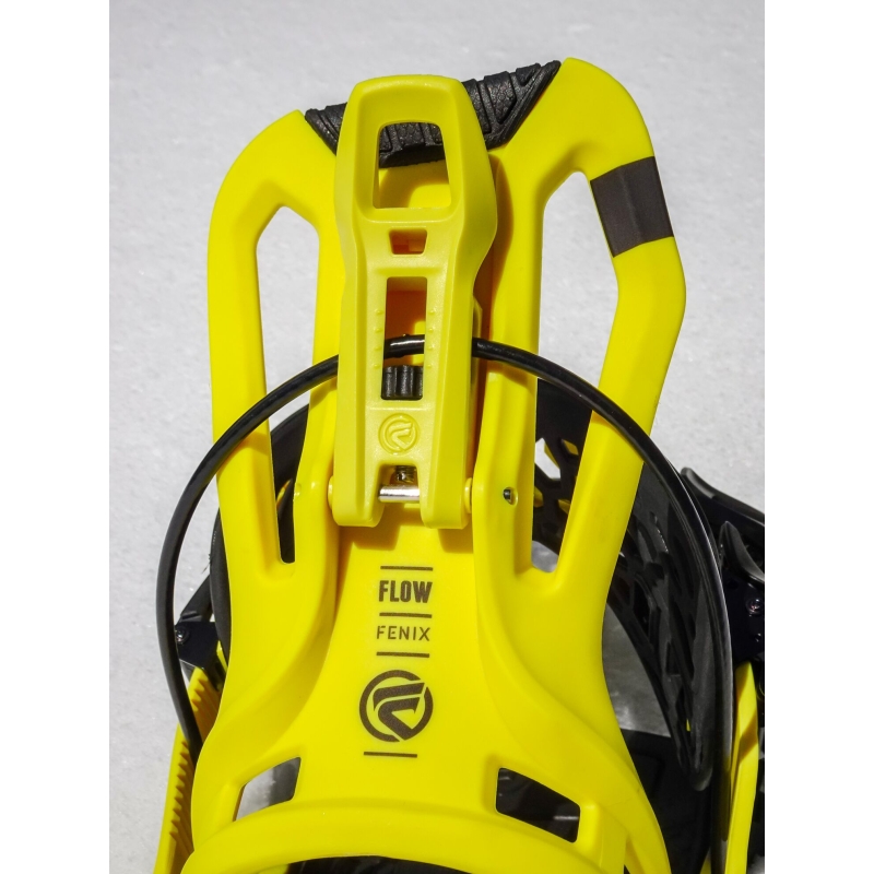 Wiązania Snowboardowe Flow 2024  Fenix Blacklemon M
