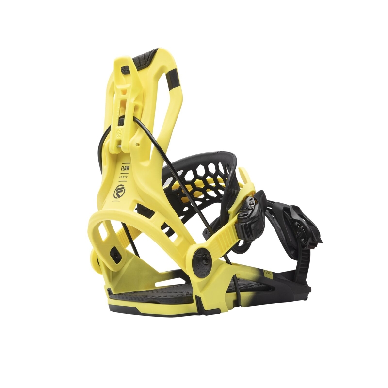 Wiązania Snowboardowe Flow 2024  Fenix Blacklemon M