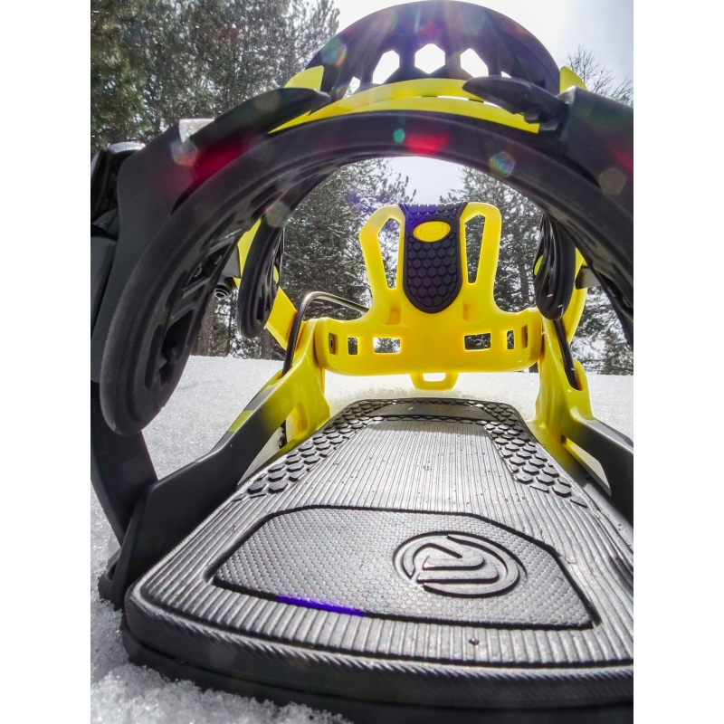 Wiązania Snowboardowe Flow 2024  Fenix Blacklemon M