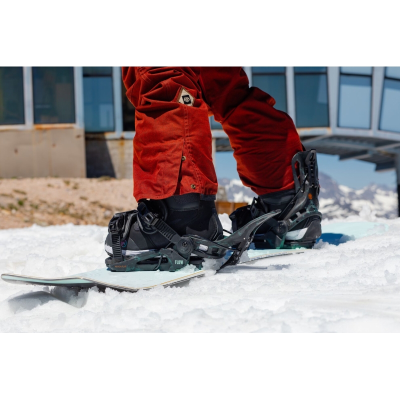 Wiązania Snowboardowe Flow 2024  Mayon-Plus Blackaqua M