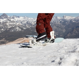 Wiązania snowboardowe damskie Flow 2024 Omni White L