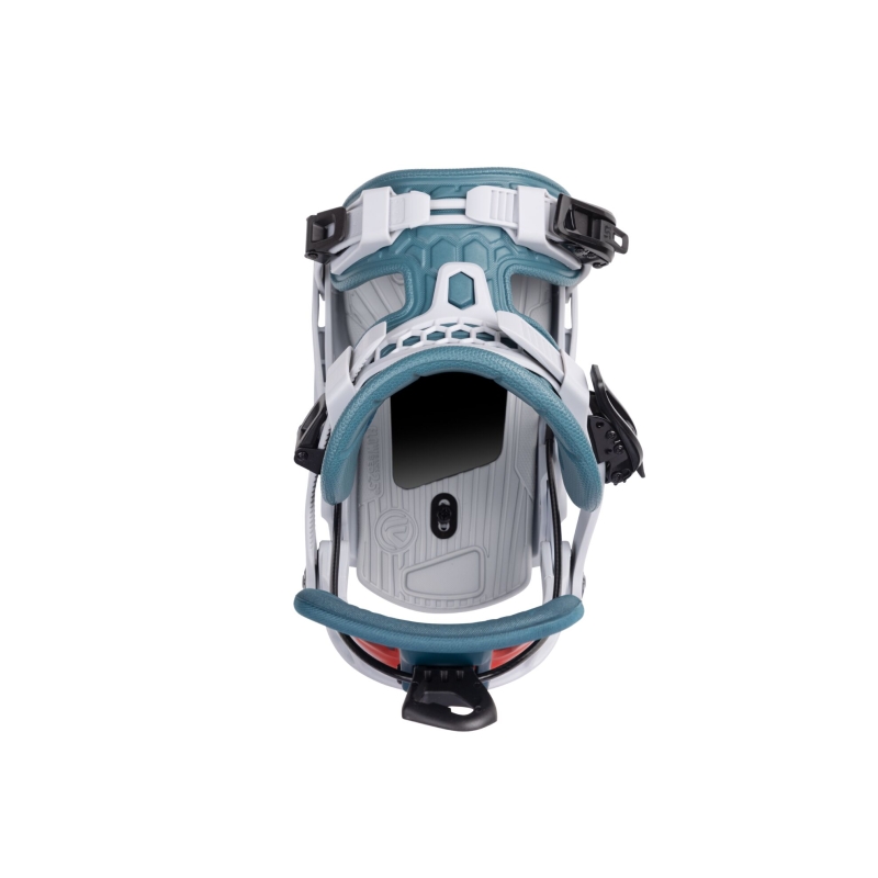 Wiązania snowboardowe unisex Flow 2024 Fuse Gray L