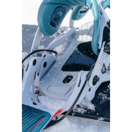 Wiązania snowboardowe unisex Flow 2024 Fuse Gray L