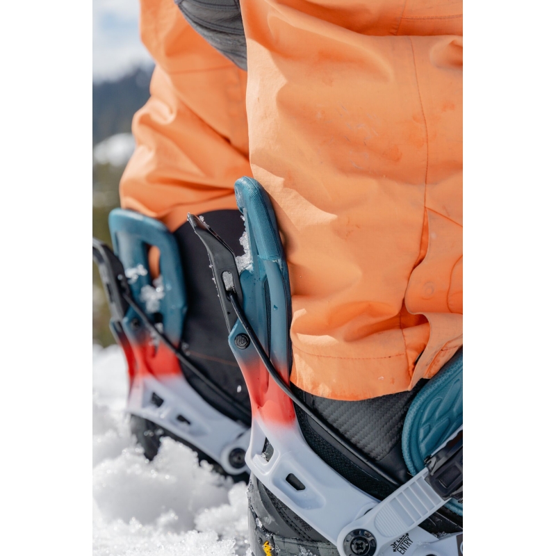 Wiązania snowboardowe unisex Flow 2024 Fuse Gray L
