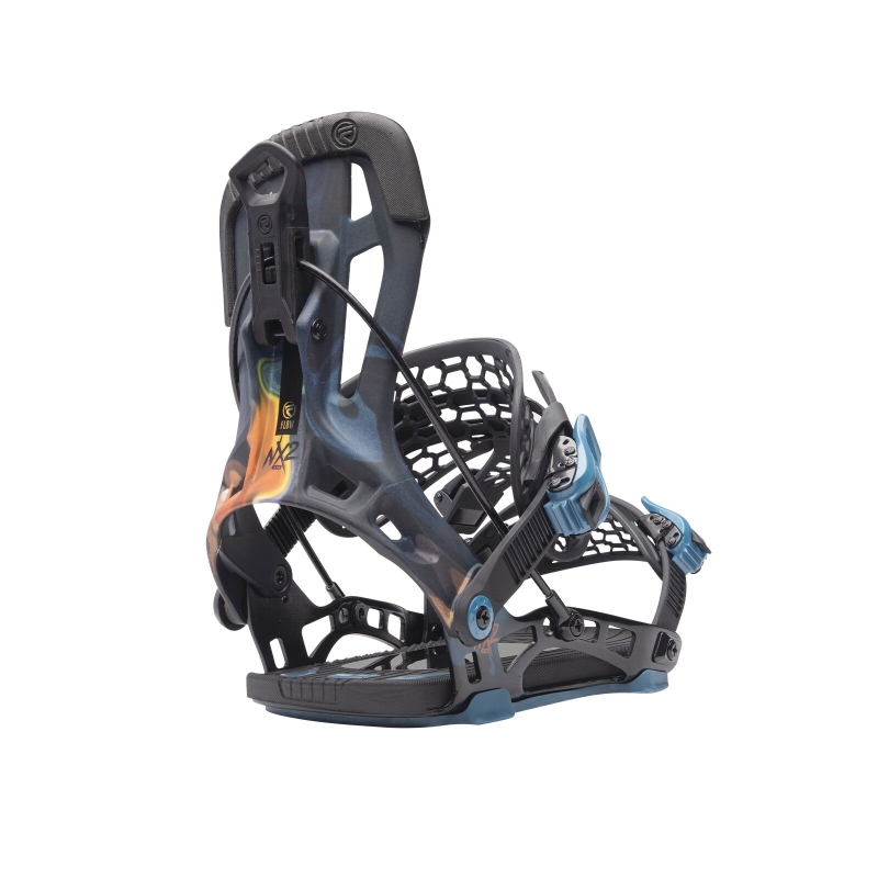 Wiązania Snowboardowe Flow 2024  Nx2-Tm Hybrid Blueflame XL