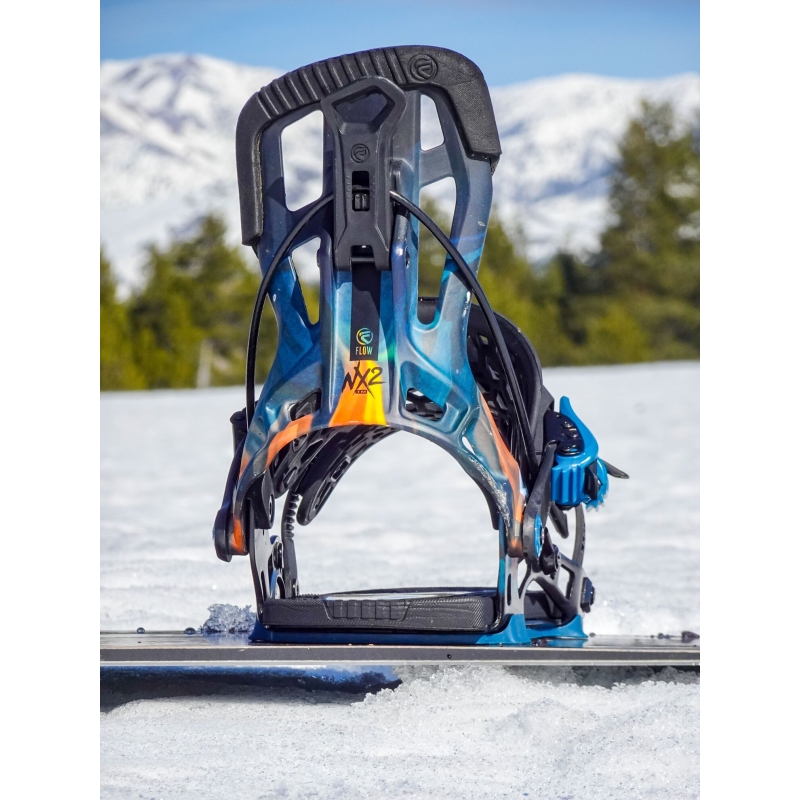 Wiązania Snowboardowe Flow 2024  Nx2-Tm Blueflame M