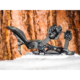 Wiązania snowboardowe męskie Flow 2024 Nx2-Tm Black L