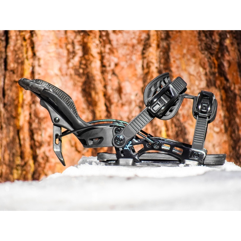 Wiązania snowboardowe męskie Flow 2024 Nx2-Tm Black L