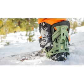 Wiązania Snowboardowe Flow 2024  Nx2-Hybrid Olive XL