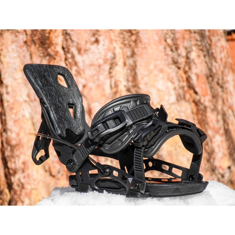 Wiązania snowboardowe męskie Flow 2024 Nx2 Black XL