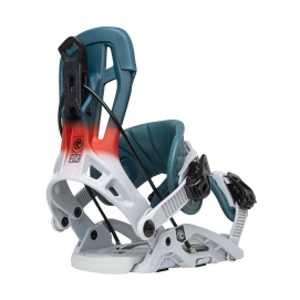 Wiązania snowboardowe unisex Flow 2024 Fuse Gray L