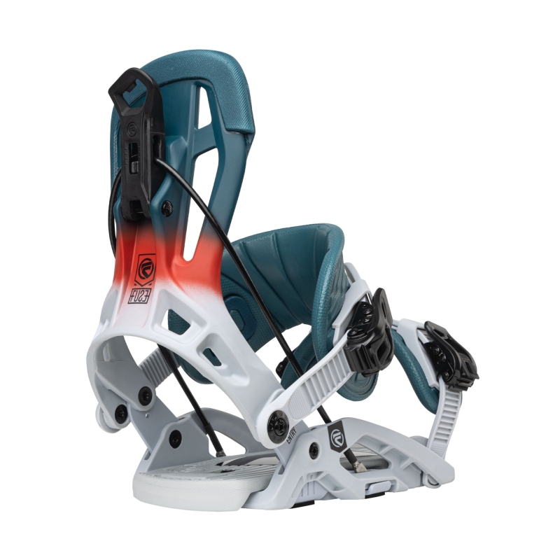 Wiązania snowboardowe unisex Flow 2024 Fuse Gray L