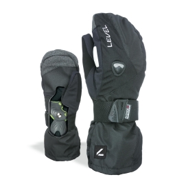 LEVEL gloves Fly_Mitt /Black - 9.5 (XL)