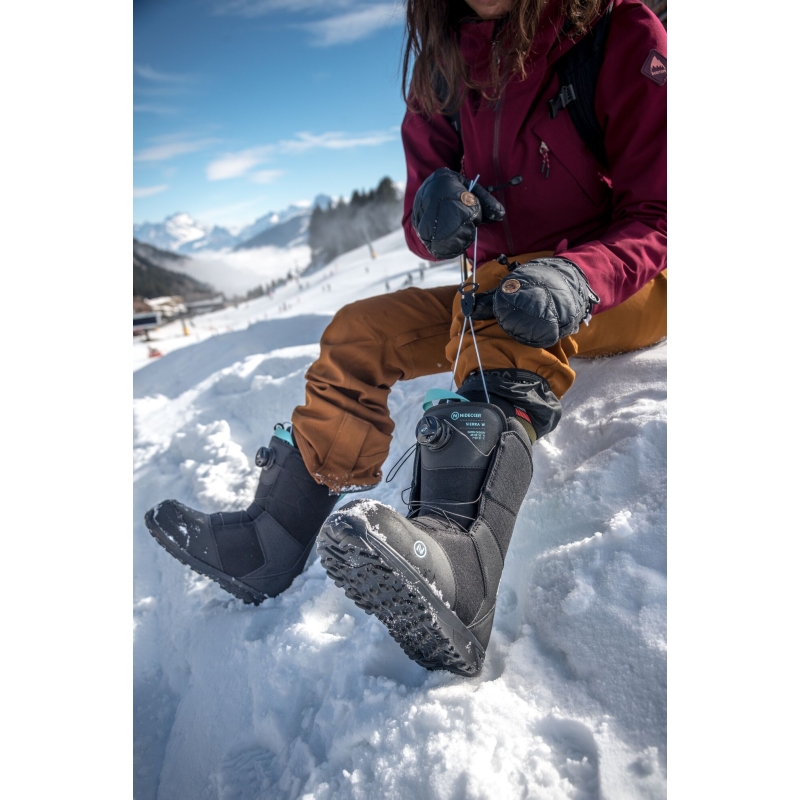 Snowboardschuhe damen Nidecker 2025 Sierra W Black 065