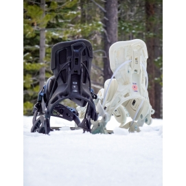 Wiązania snowboardowe damskie Flow 2024 Omni Black L
