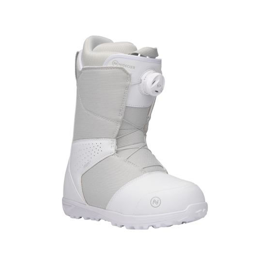 Buty snowboardowe damskie Nidecker 2025 Sierra W White/Gray 110 Buty snowboardowe damskie Nidecker 2025 Sierra W White/Gray 110