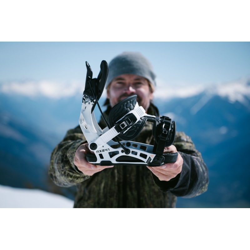 Wiązania snowboardowe męskie Flow 2024 Nx2 4 One L