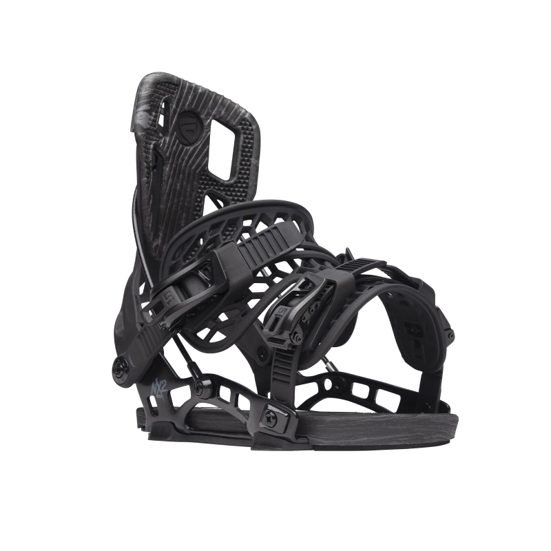Wiązania snowboardowe męskie Flow 2024 Nx2-Tm Black L
