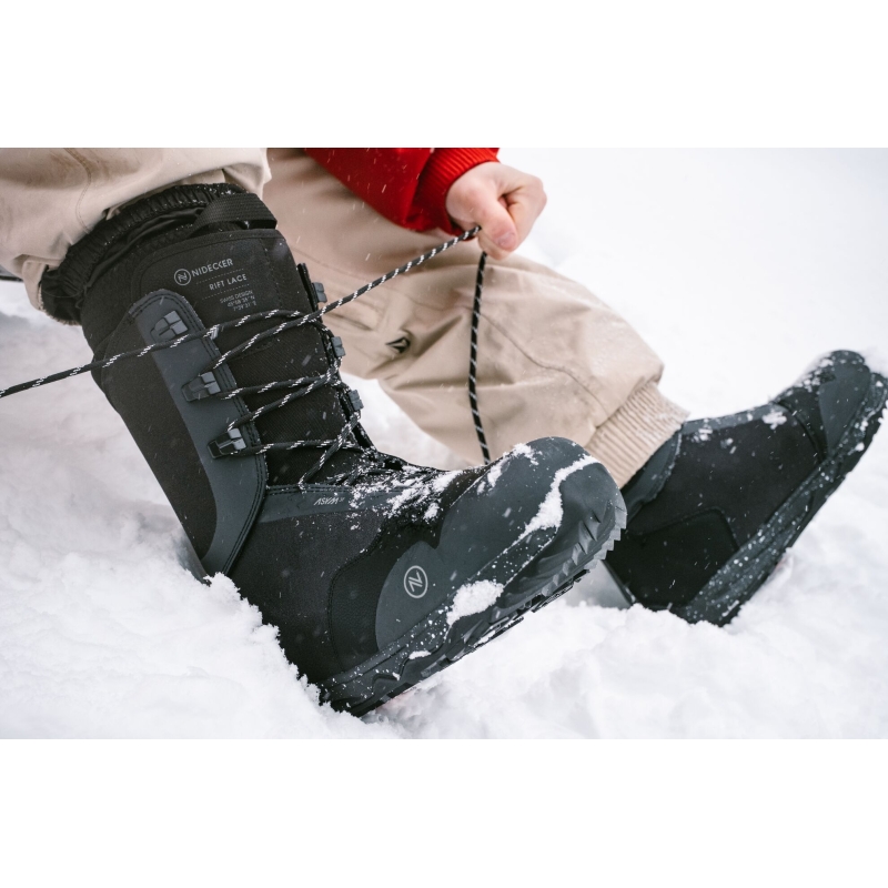 Buty snowboardowe męskie Nidecker 2025 Rift Lace Black 070