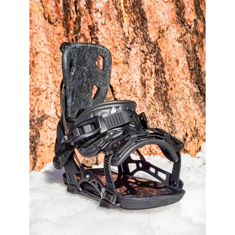 Wiązania snowboardowe męskie Flow 2024 Nx2 Black XL