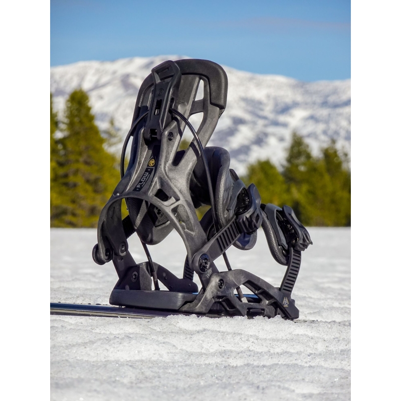Wiązania Snowboardowe Flow 2024  Fuse-Carbon Graphite L