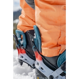 Wiązania snowboardowe unisex Flow 2024 Fuse Gray L