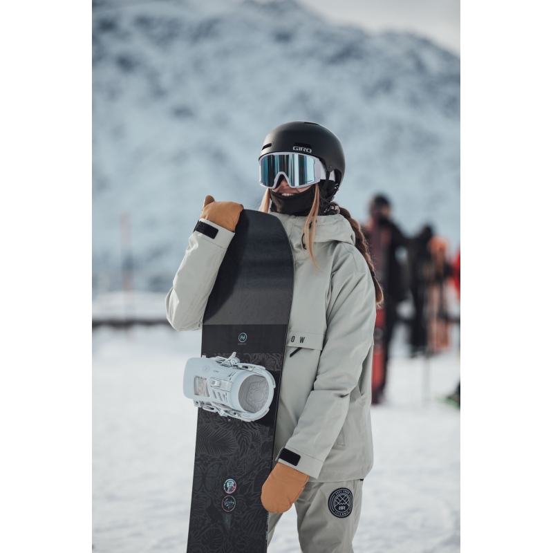 Wiązania snowboardowe damskie Nidecker 2024 Kaon-W Gray S