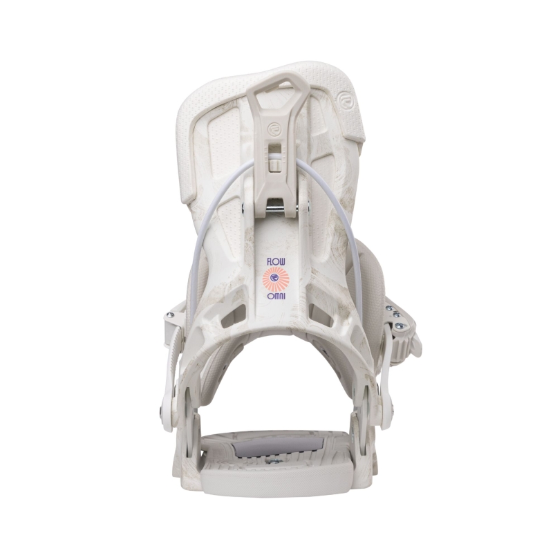Wiązania snowboardowe damskie Flow 2024 Omni White L