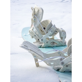 Wiązania snowboardowe damskie Flow 2024 Omni White L