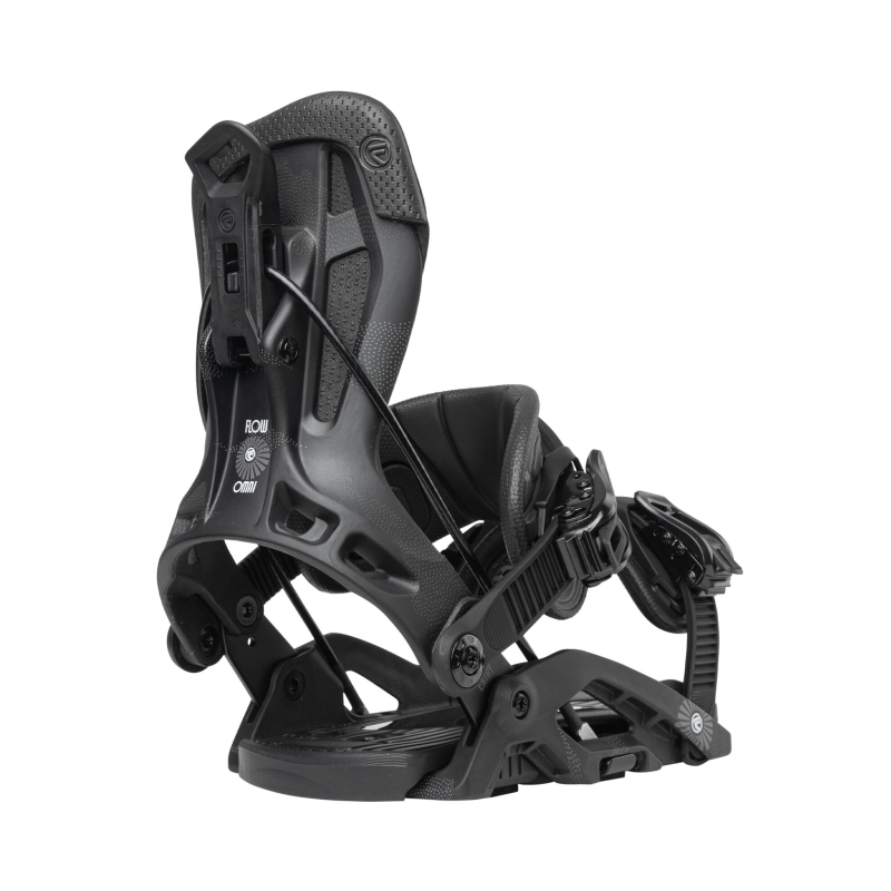 Wiązania snowboardowe damskie Flow 2024 Omni Black L