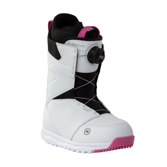 Snowboardschuhe damen Nidecker 2023 Cascade W White 065 Snowboardschuhe damen Nidecker 2023 Cascade W White 065