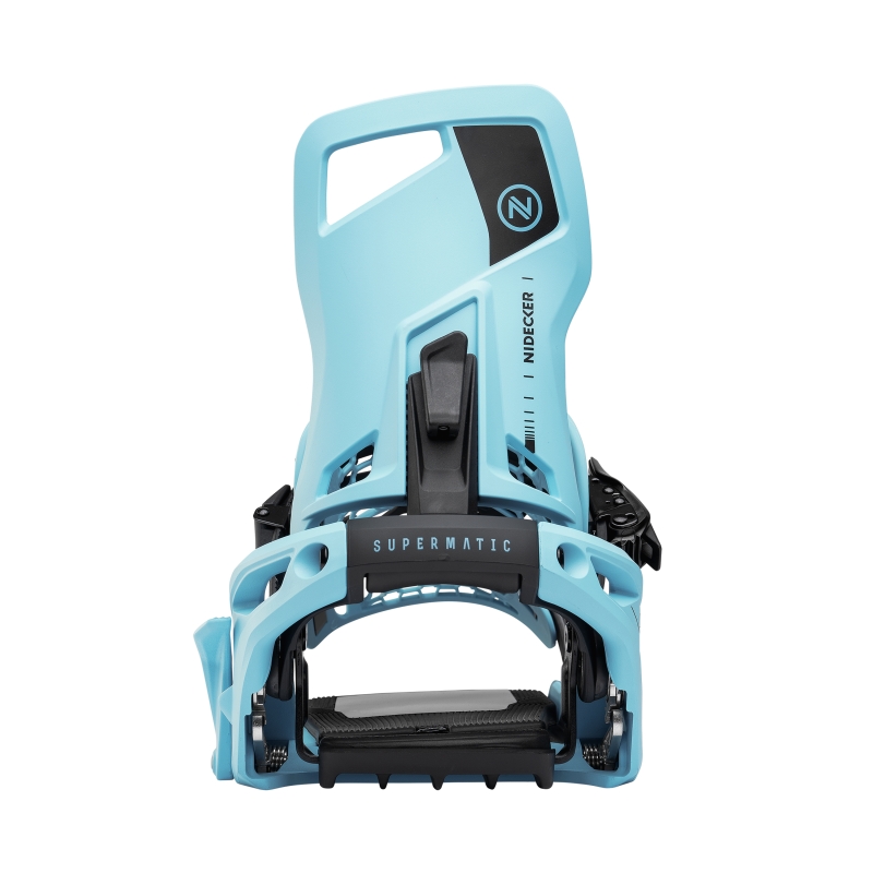 Wiązania snowboardowe unisex Nidecker 2025 Supermatic EscapeCyan