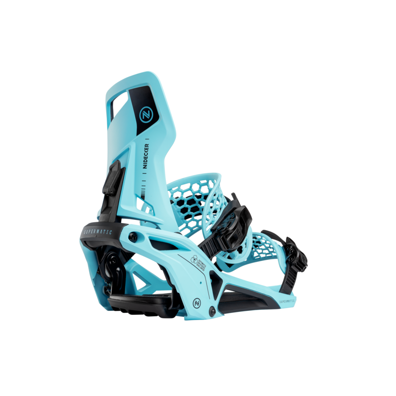 Wiązania snowboardowe unisex Nidecker 2025 Supermatic EscapeCyan XL