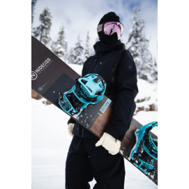 Wiązania snowboardowe unisex Nidecker 2025 Supermatic EscapeCyan XL