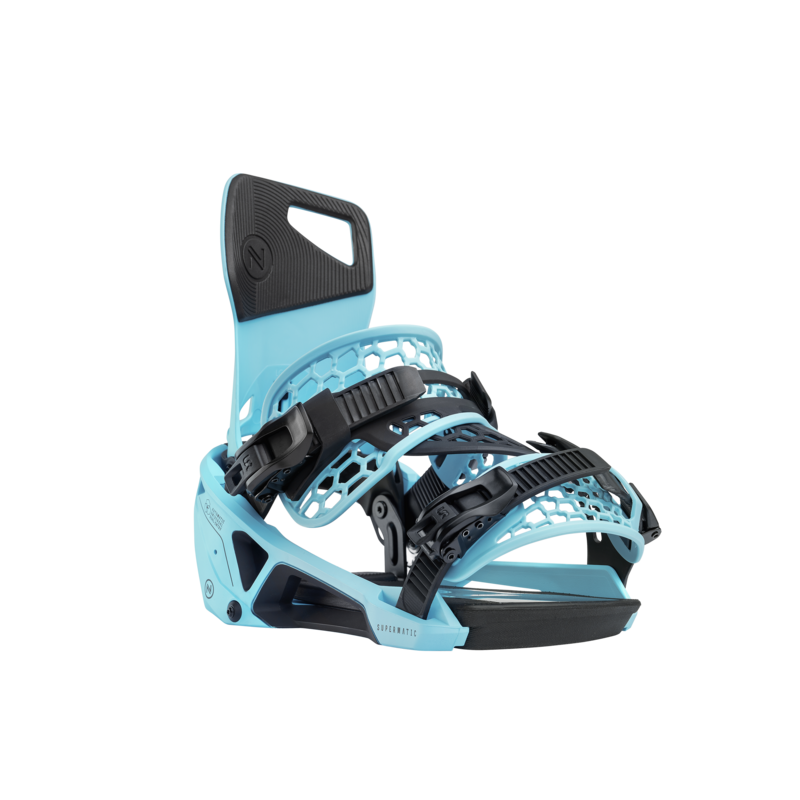 Wiązania snowboardowe unisex Nidecker 2025 Supermatic EscapeCyan XL