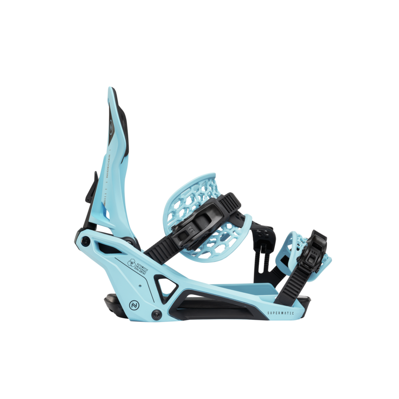 Wiązania snowboardowe unisex Nidecker 2025 Supermatic EscapeCyan XL