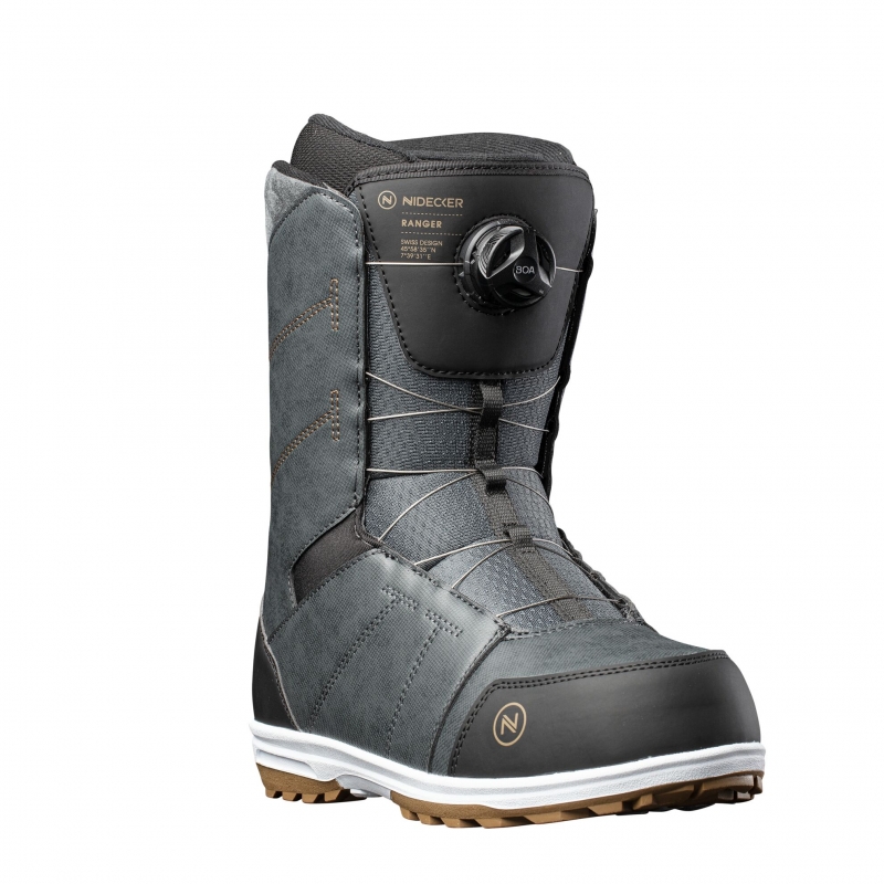 Buty Snowboardowe Nidecker 2022 - Ranger Grey 11.5(45)