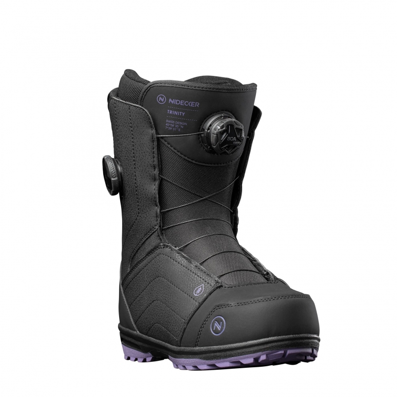 Buty Snowboardowe Nidecker 2022 - Trinity Black 7.5(38)