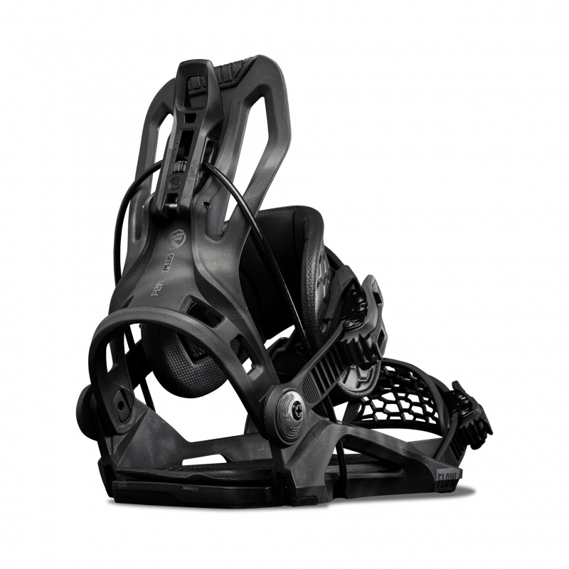 Wiązania Snowboardowe Flow 2022 - Fenix-Plus Hybrid Gunmetalblack M