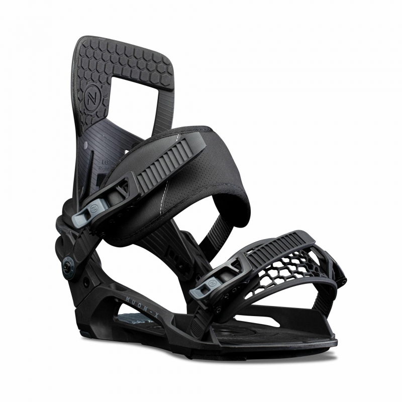 Wiązania snowboardowe męskie Nidecker 2025 Muon-X Black L