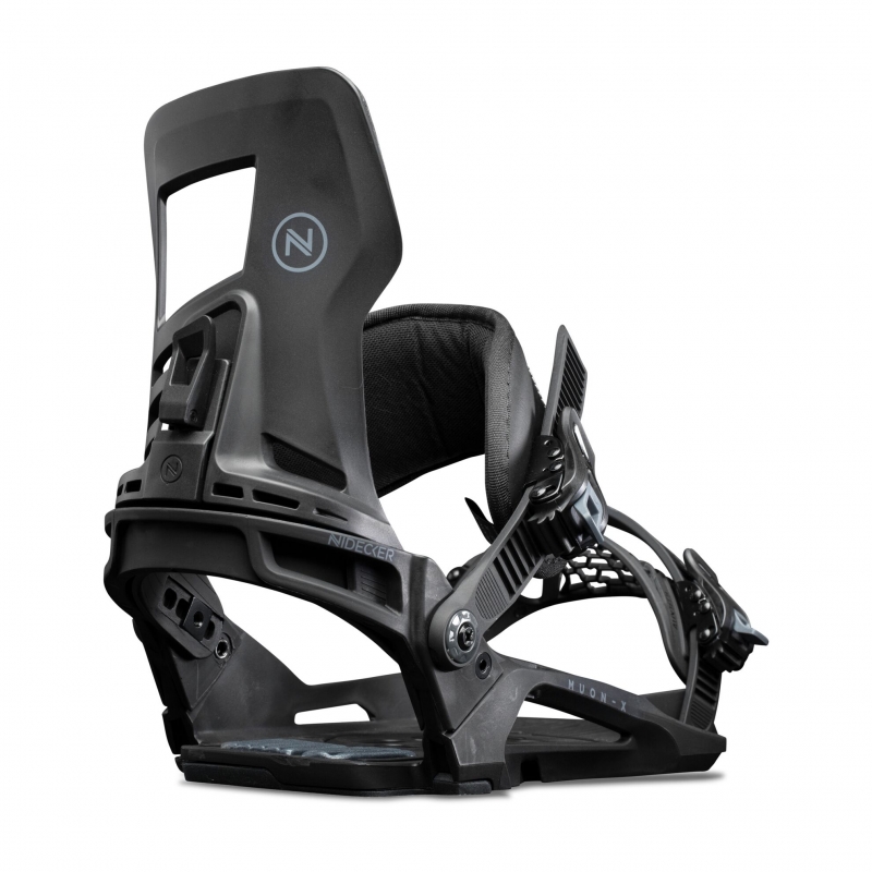 Wiązania snowboardowe męskie Nidecker 2025 Muon-X Black L