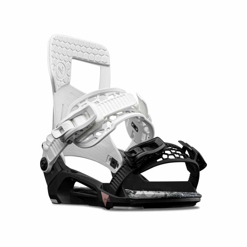 Wiązania snowboardowe damskie Nidecker 2022 Kaon-W White M