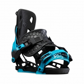 Wiązania Snowboardowe Flow 2022 - Nx2 Hybrid Flash Blue M